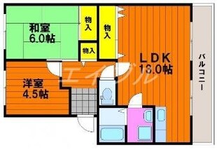 ジョイフル今の物件間取画像